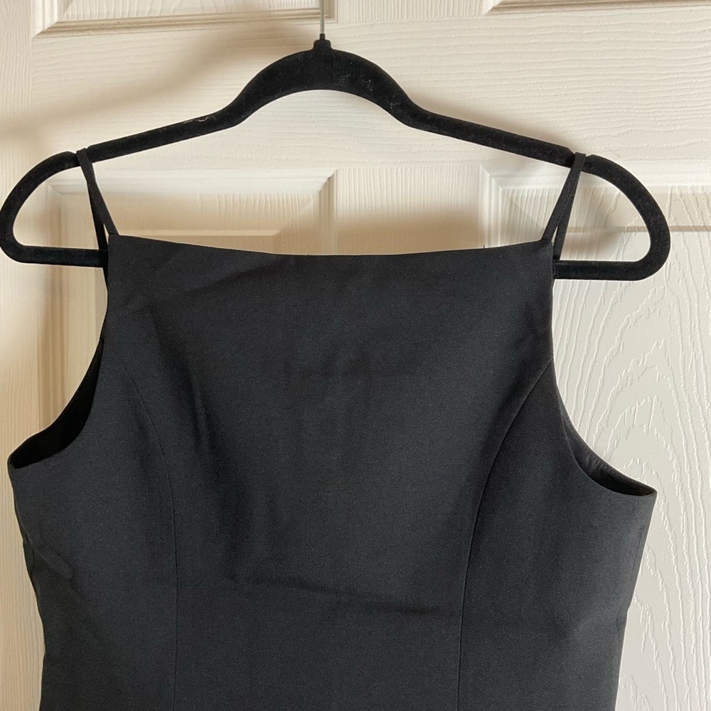 NWT Vanwell London Tailored Button-Down Vest Top - Black Size S - Picture 7 of 11